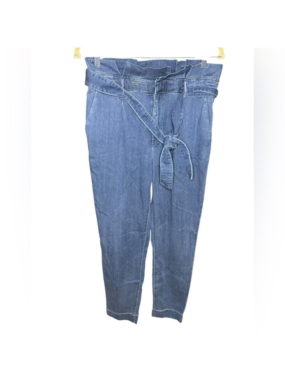 White House Black Market High Rise Relaxed Tapered Ankle Jeans